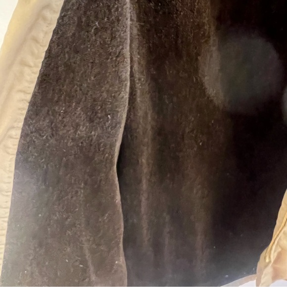 VTG RARE MCGREGOR  Jacket Men Size 44 Long Fur Lined MADE IN USA Range Cloth Tan - Picture 6 of 6